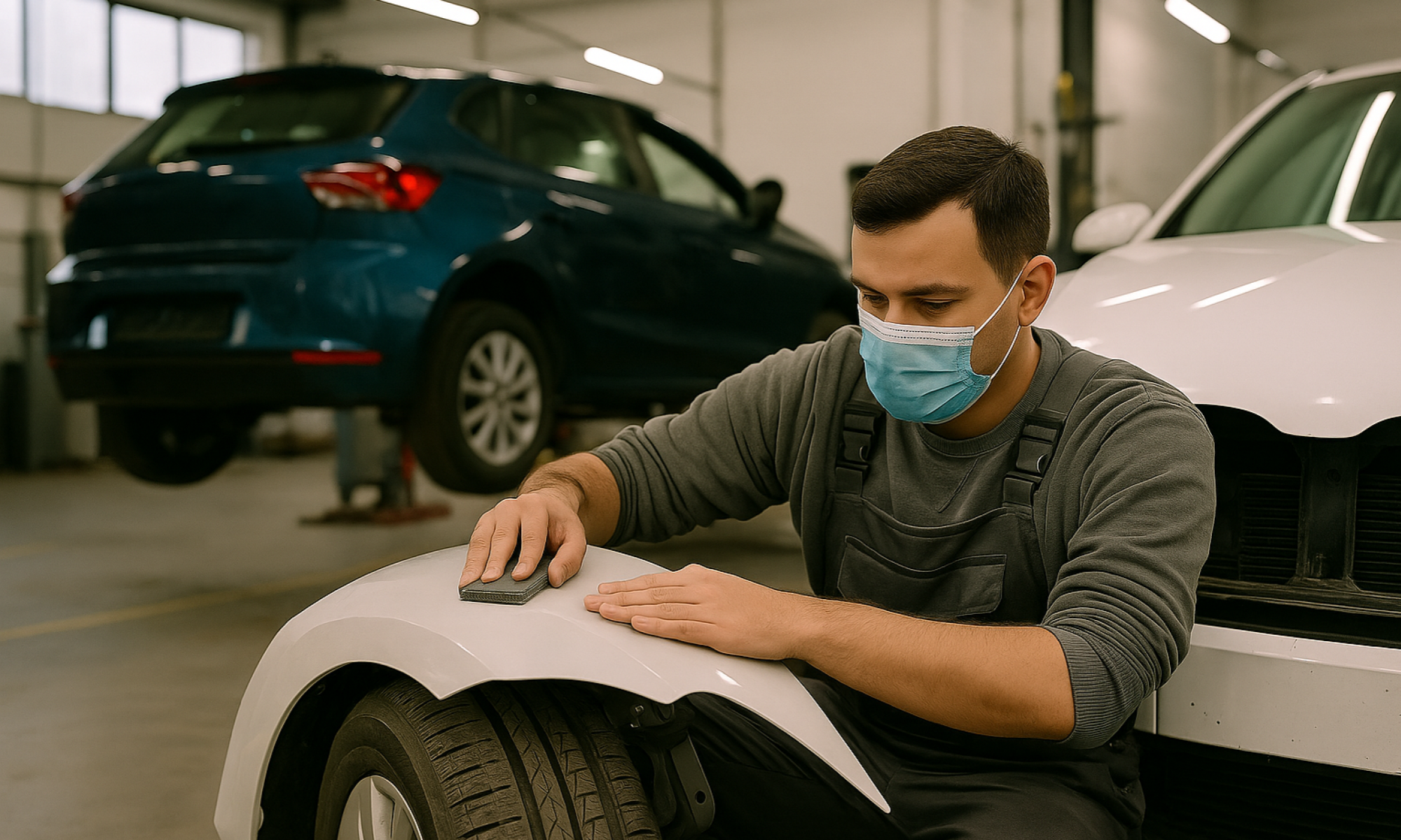 chapa pintura coche madrid